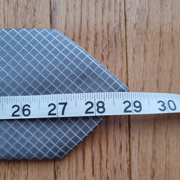 Donald Trump Tie Gold Signature Collection Silk Necktie Tie Silver Diamond 58" - Picture 14 of 14